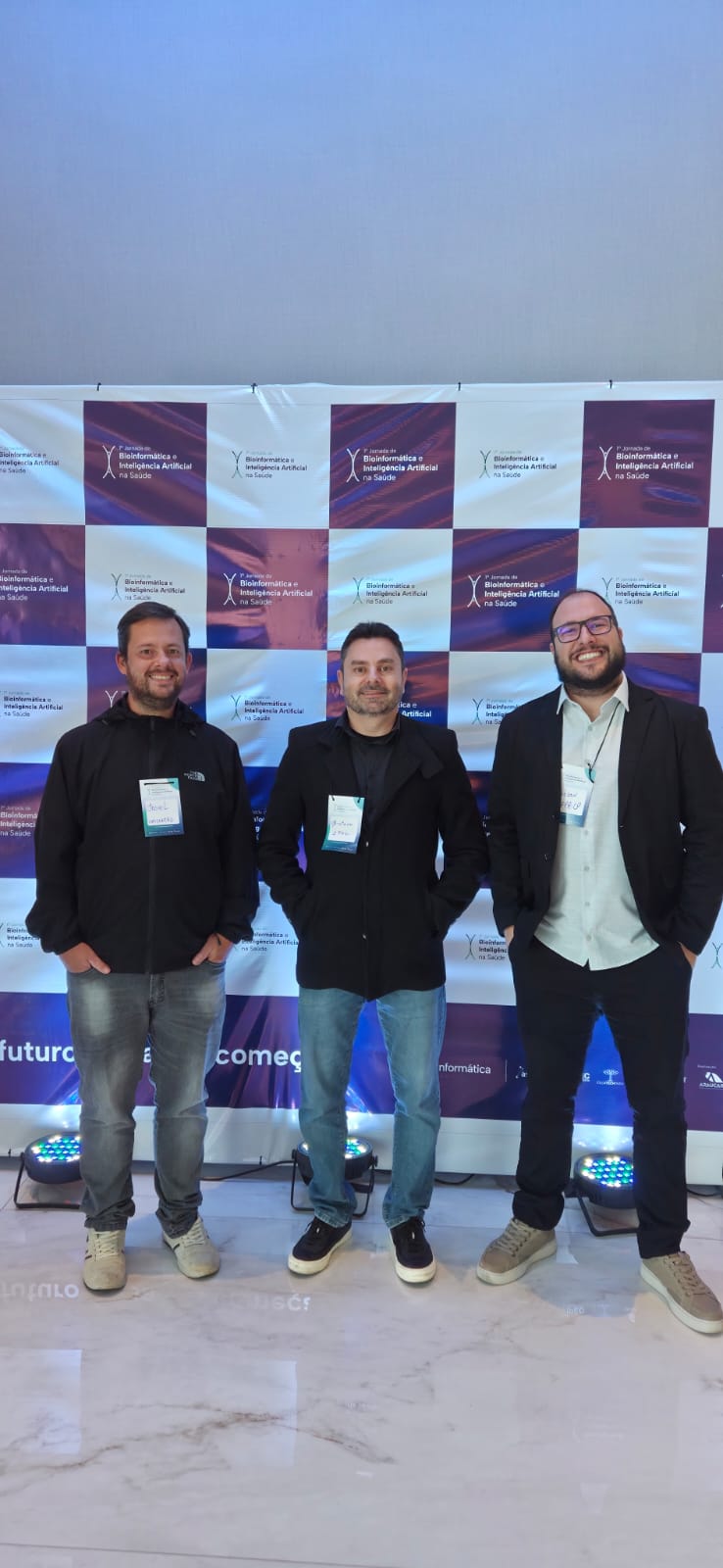 Participação do Sabiá Data Lake no 1º Simpósio de Bioinformática e Inteligência Artificial em Saúde.